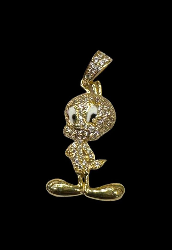 Dije Piolin Oro 14 k + Obsequio.