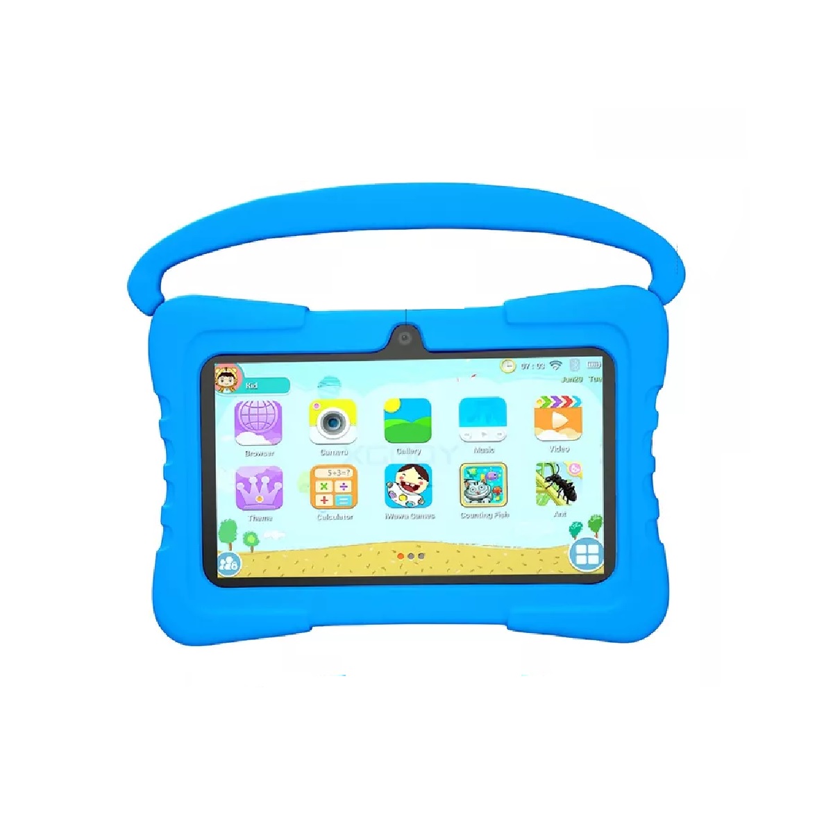 Tableta 7 Pulgadas Para Niño Android 12 32gb Memoria Azul.