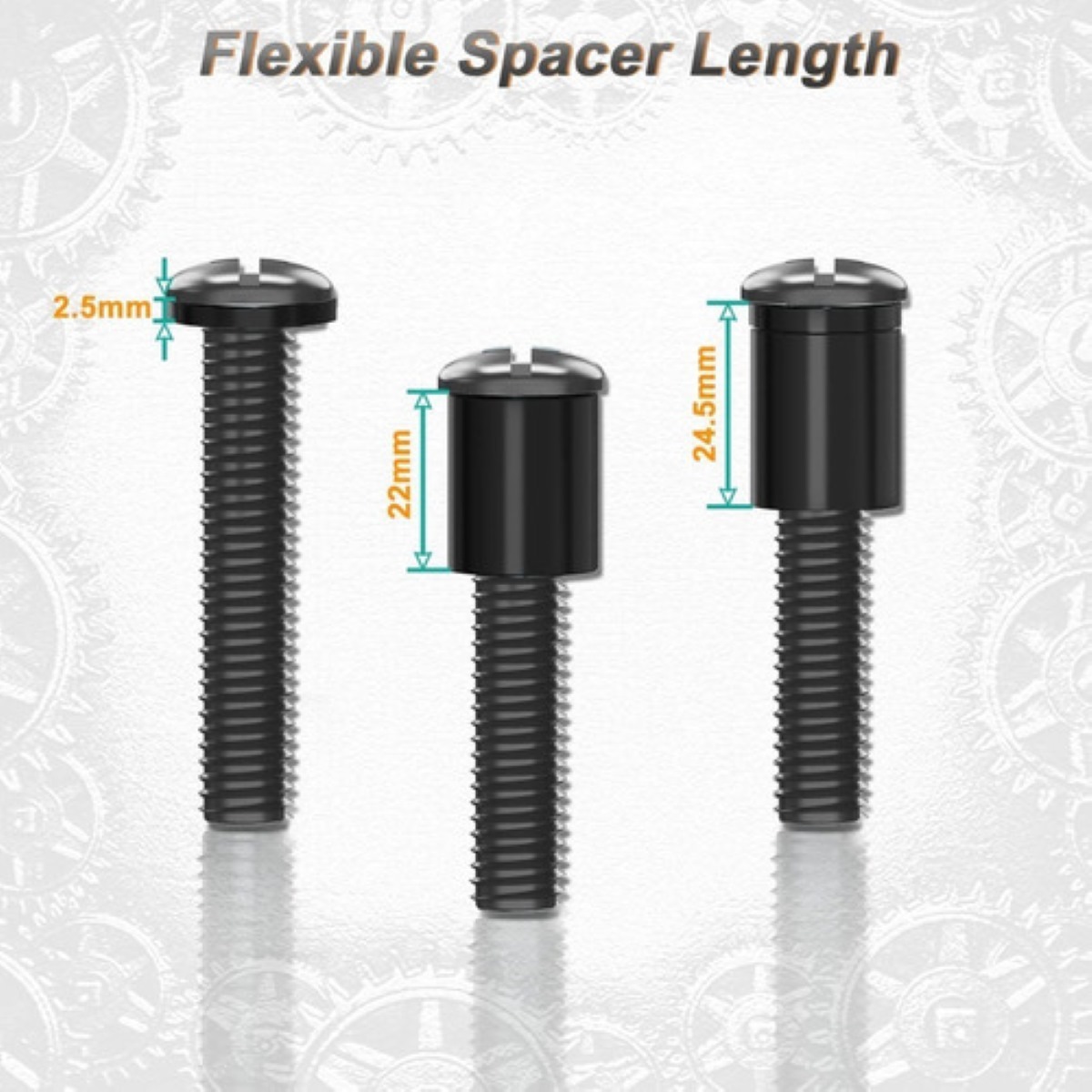 Kit Universal De Montaje Set De Tv Tornillos Para Tv Soporte