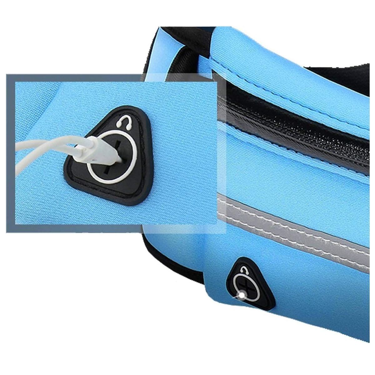 Cangurera Deportiva Unisex Impermeable Colores Varios.