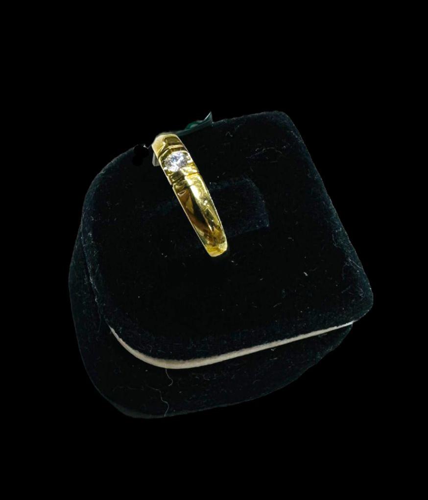 Anillo Compromiso Oro 10 k + Obsequio.