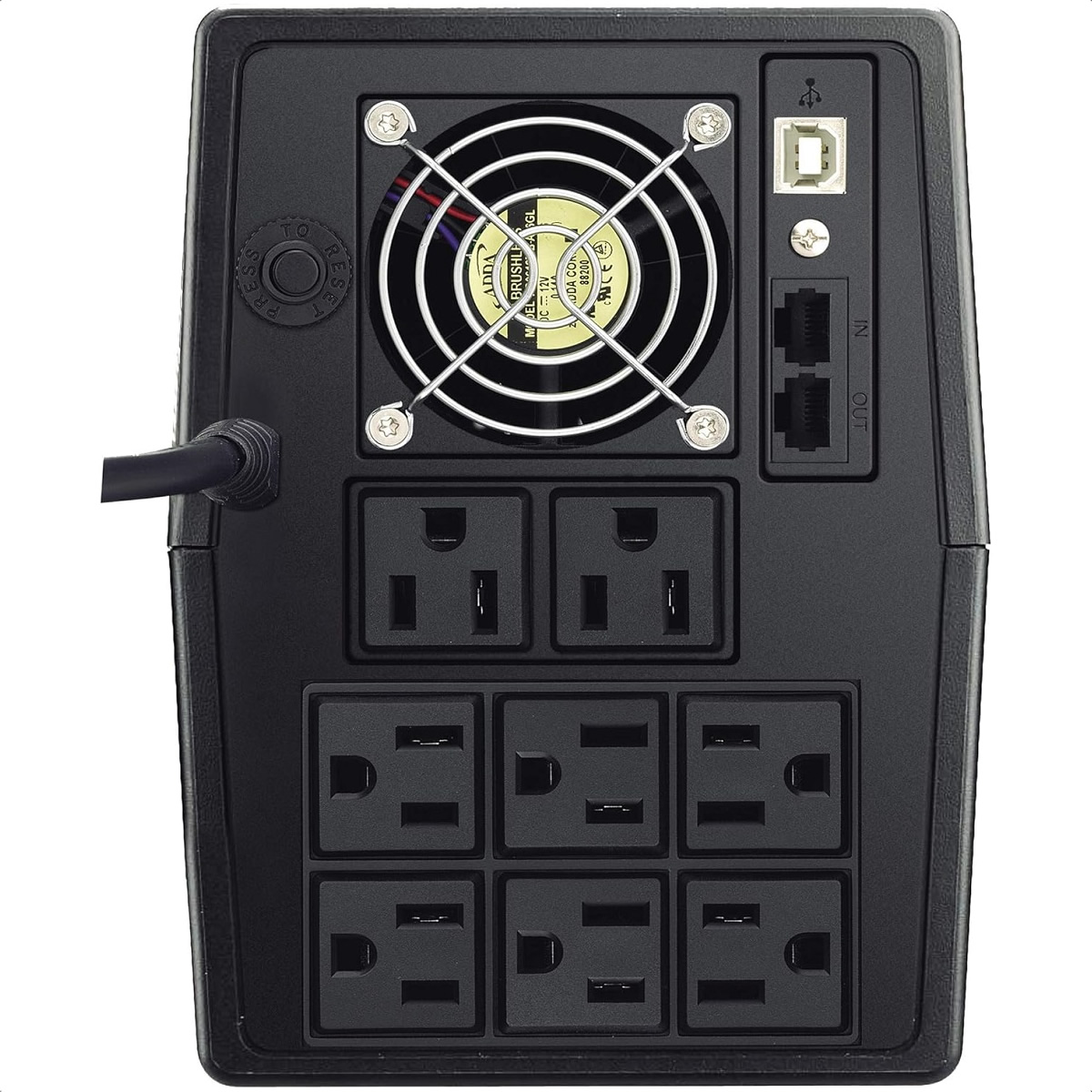 No Break Vica Optima 2000 2000VA 1200W 8 Contactos