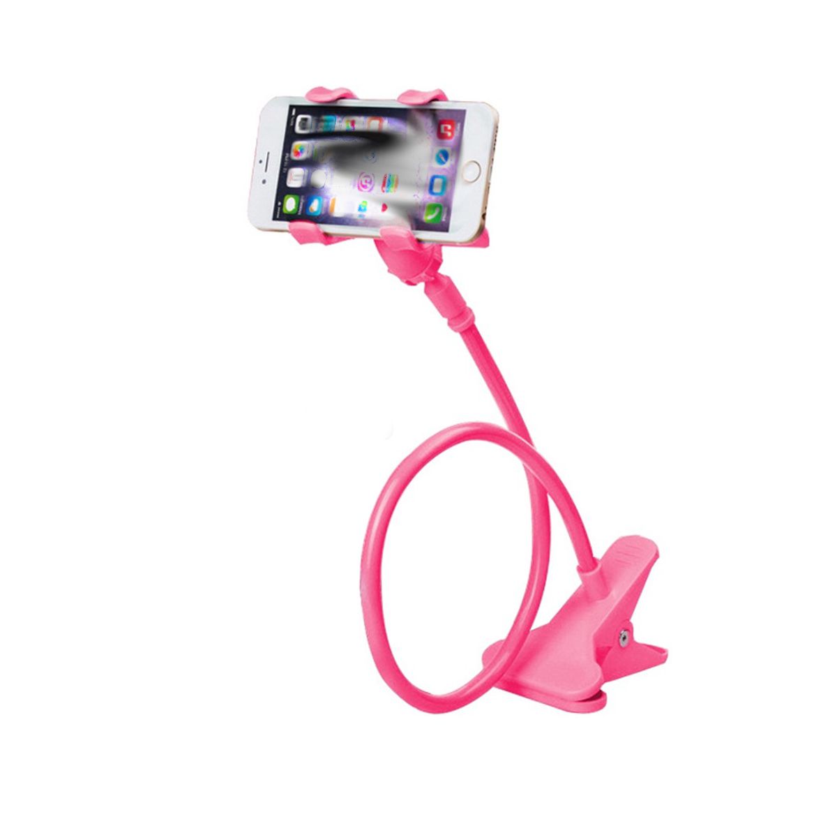 Pinza Con Soporte Flexible Para Celular Elegate Rosa.