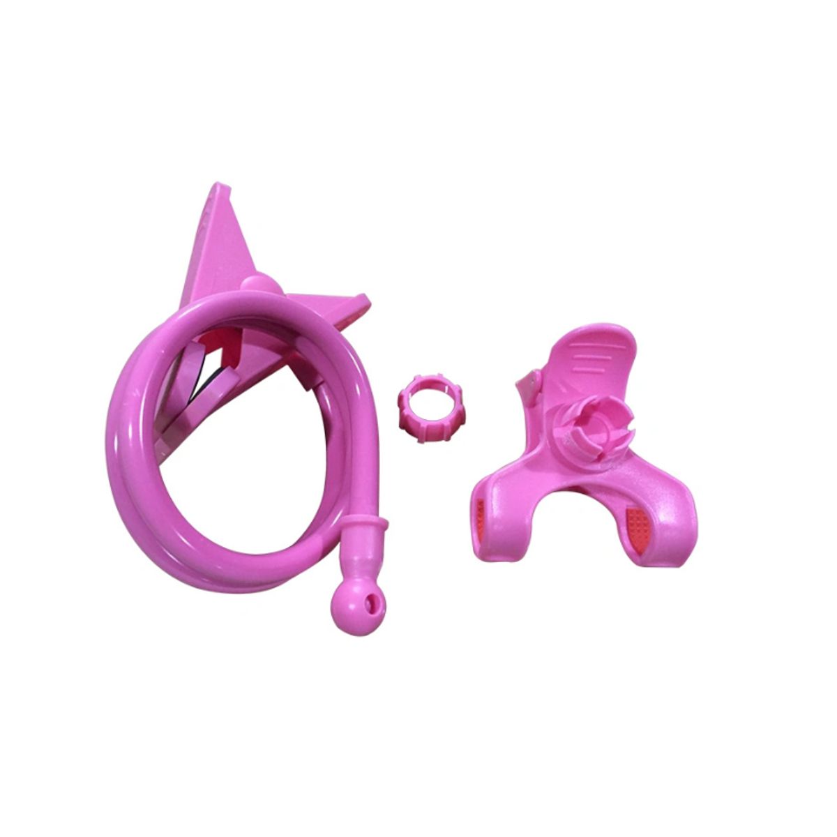 Pinza Con Soporte Flexible Para Celular Elegate Rosa.