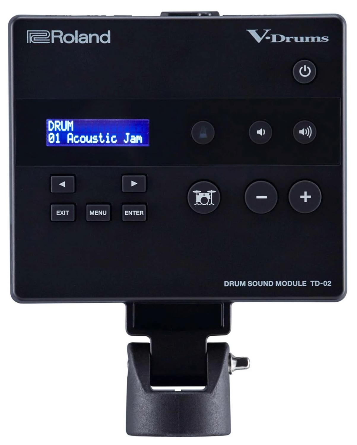 Roland V-Drums TD-02KV Batería Eléctrica 6 Pads y Pedales.