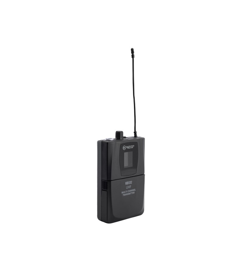 Transmisor KRIEG BODY PACK KD332 Mic De Diadema Y Lavalier.