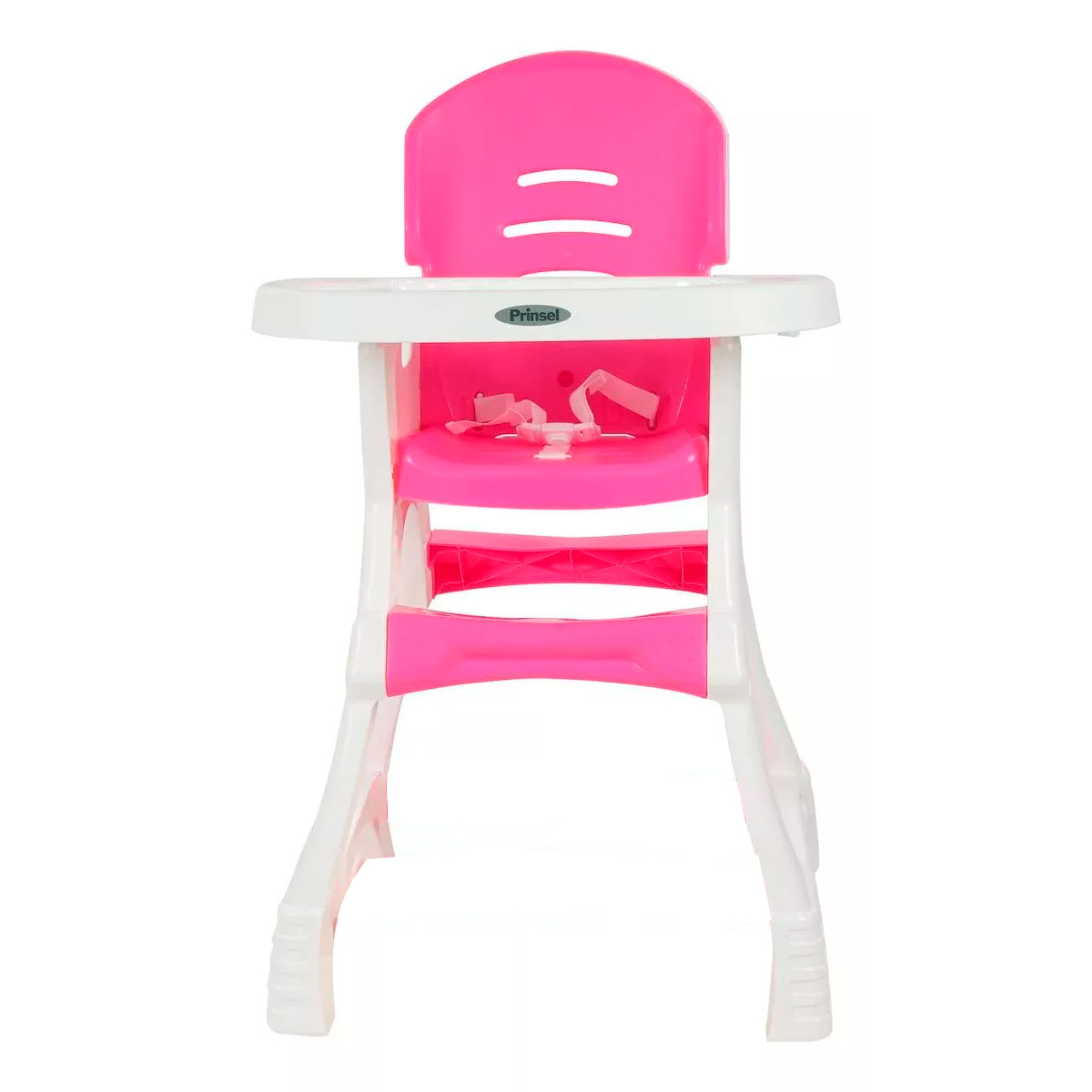 Silla Alta Periquera Prinsel Dinner Rosa Blanca
