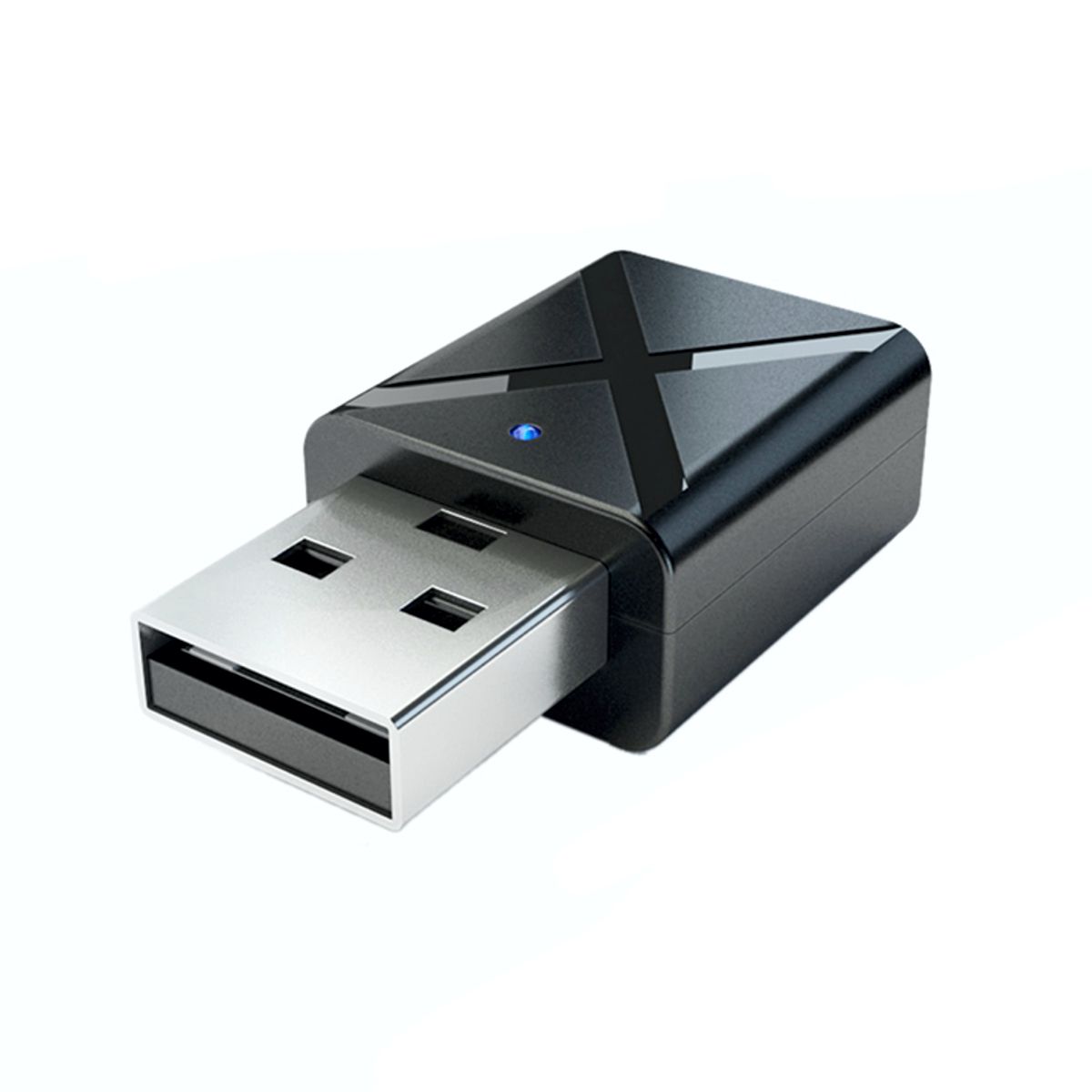 Receptor Y Transmisor De Audio Bluetooth 5.0 Auto O Casa Negro.