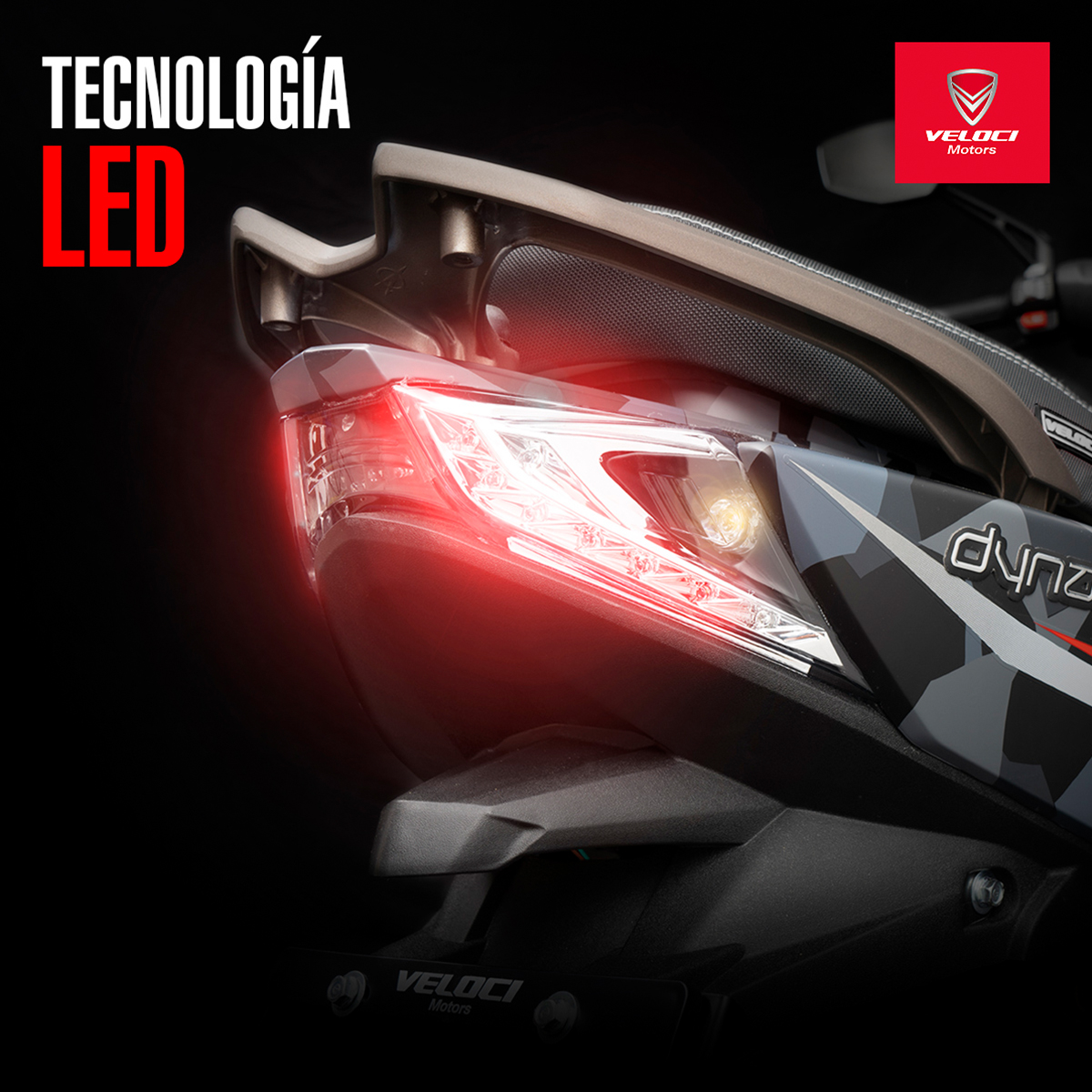 Moto Veloci Dynamik Pro 150cc Negro Camuflaje 2023.
