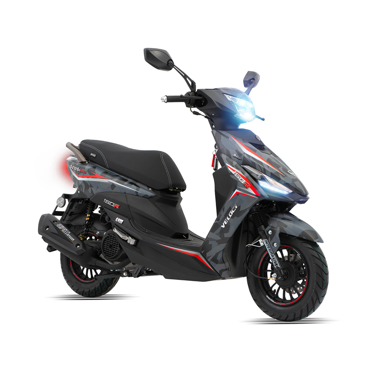 Moto Veloci Dynamik Pro 150cc Negro Camuflaje 2023.
