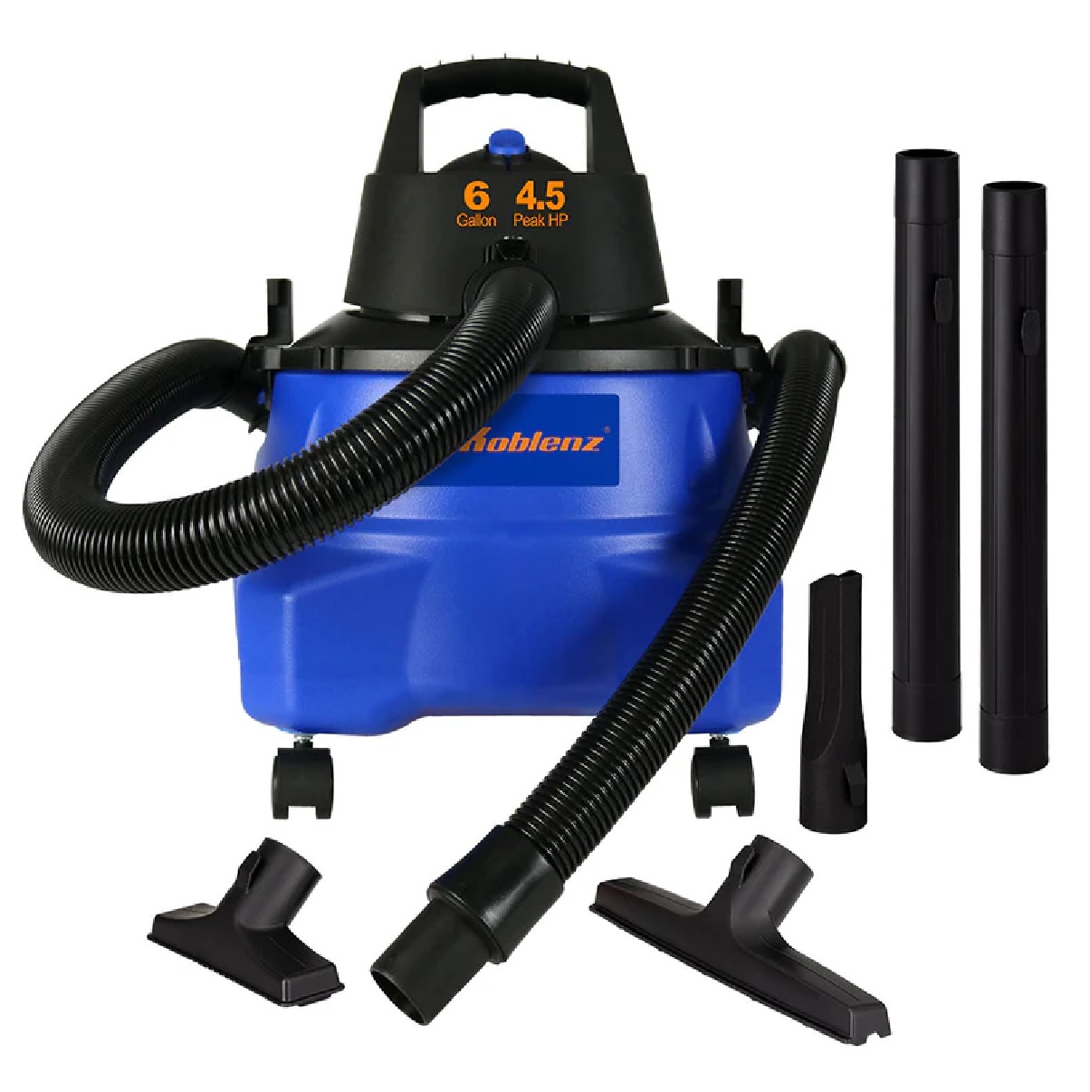 Aspiradora Koblenz WD-6 L212 Seco-Mojado 6 Galones Azul/Negro ENDY7.