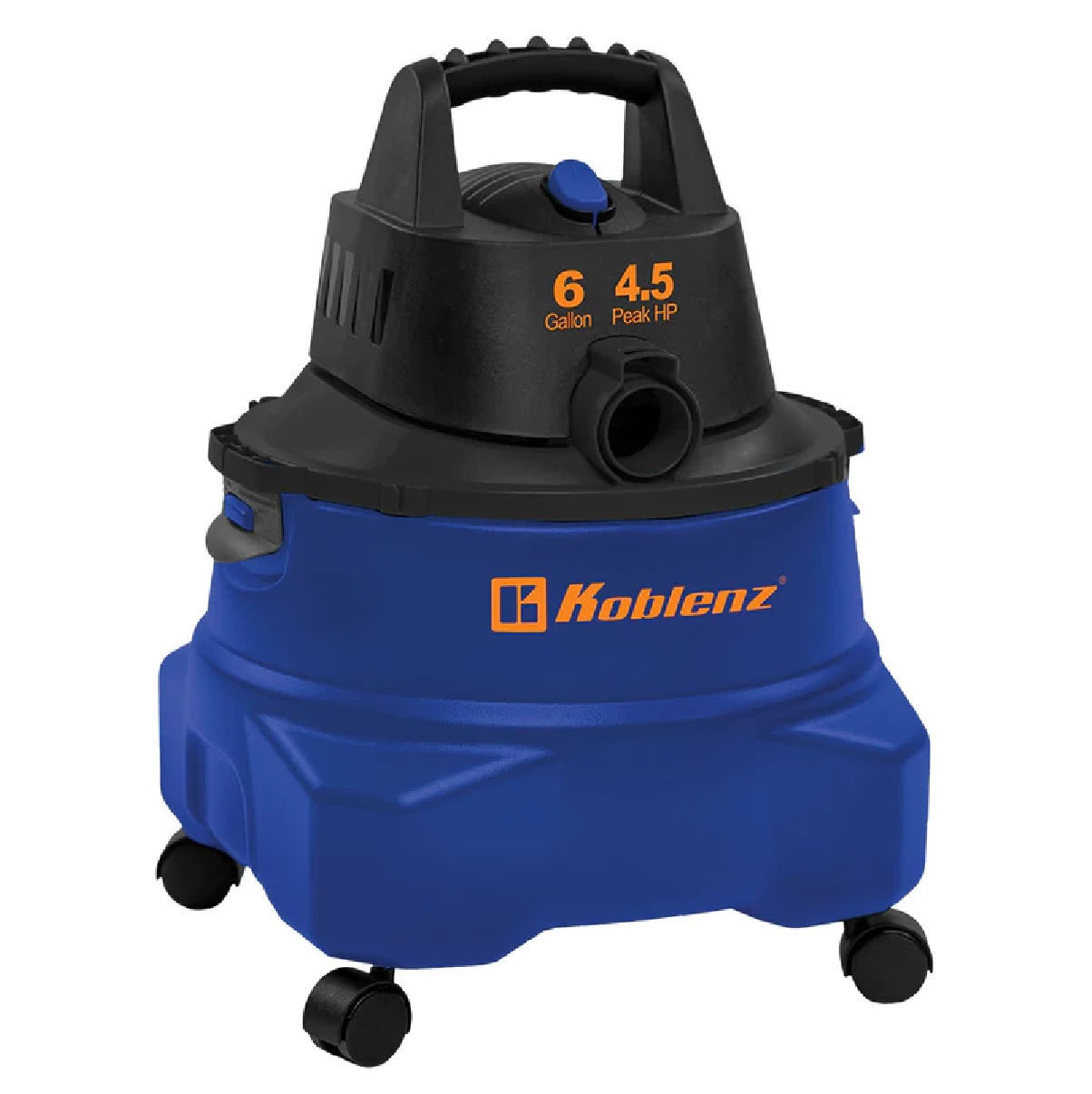Aspiradora Koblenz WD-6 L212 Seco-Mojado 6 Galones Azul/Negro ENDY7.