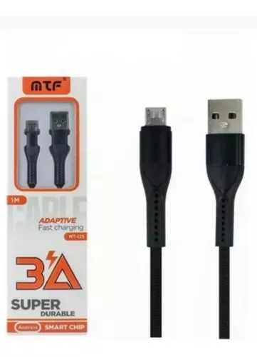 Cable De Datos Usb Compatible Equipos Xiaomi, V8 Micro Usb 1m.