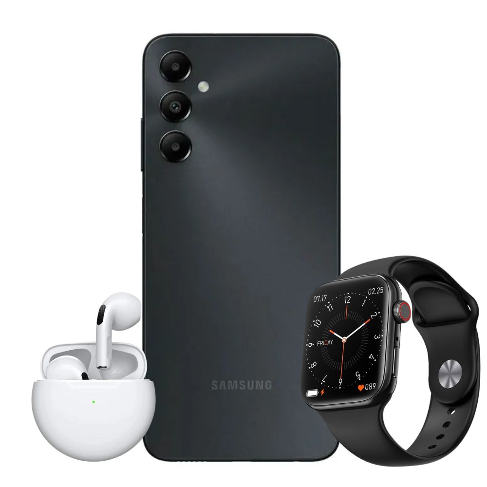 Combo Samsung Galaxy A05S   Smartwatch   Buds Pro 6.