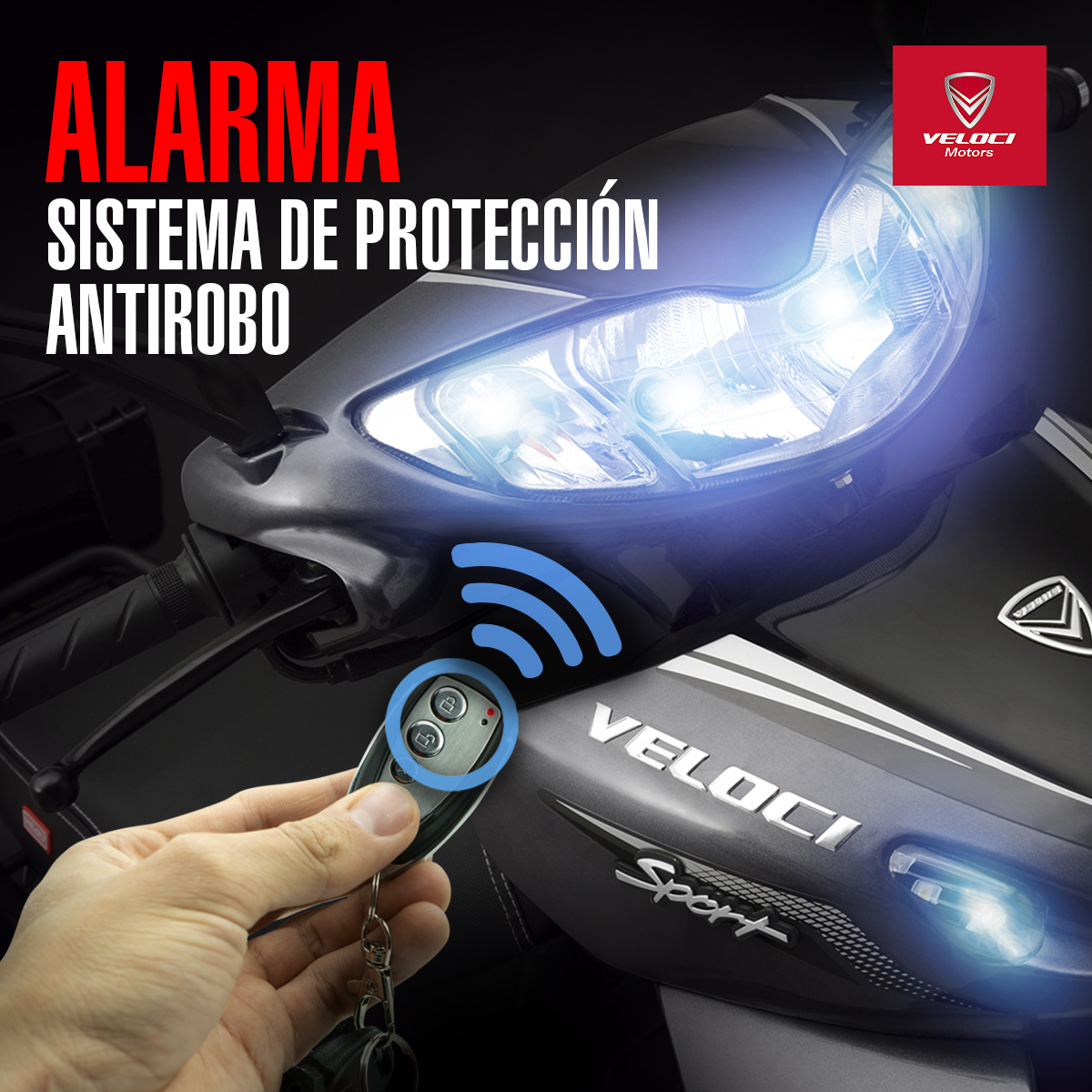 Moto Veloci Argent X3 125CC Plata 2023.