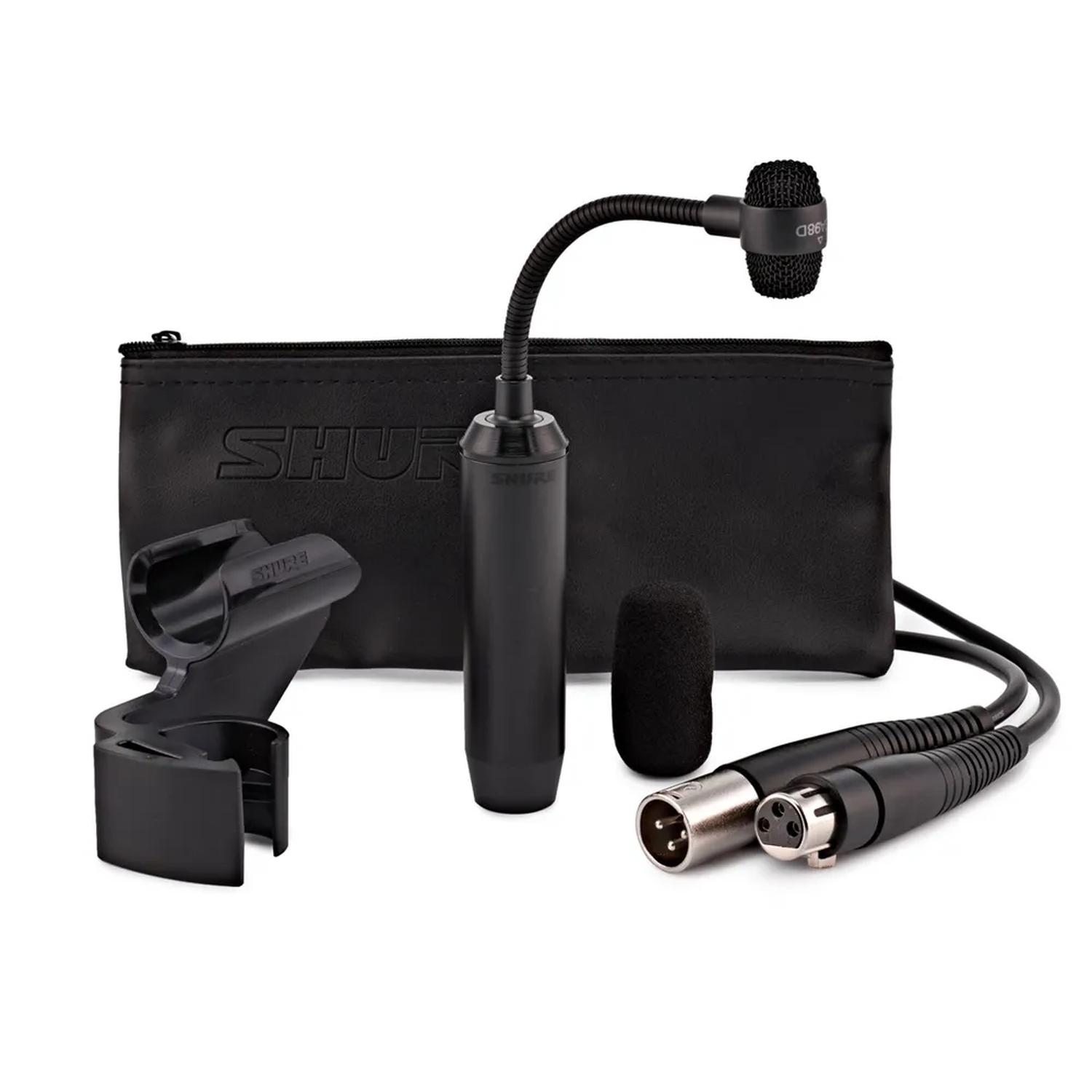 Microfono Shure condensador cardioide para Percusiones Pga98d-xlr.