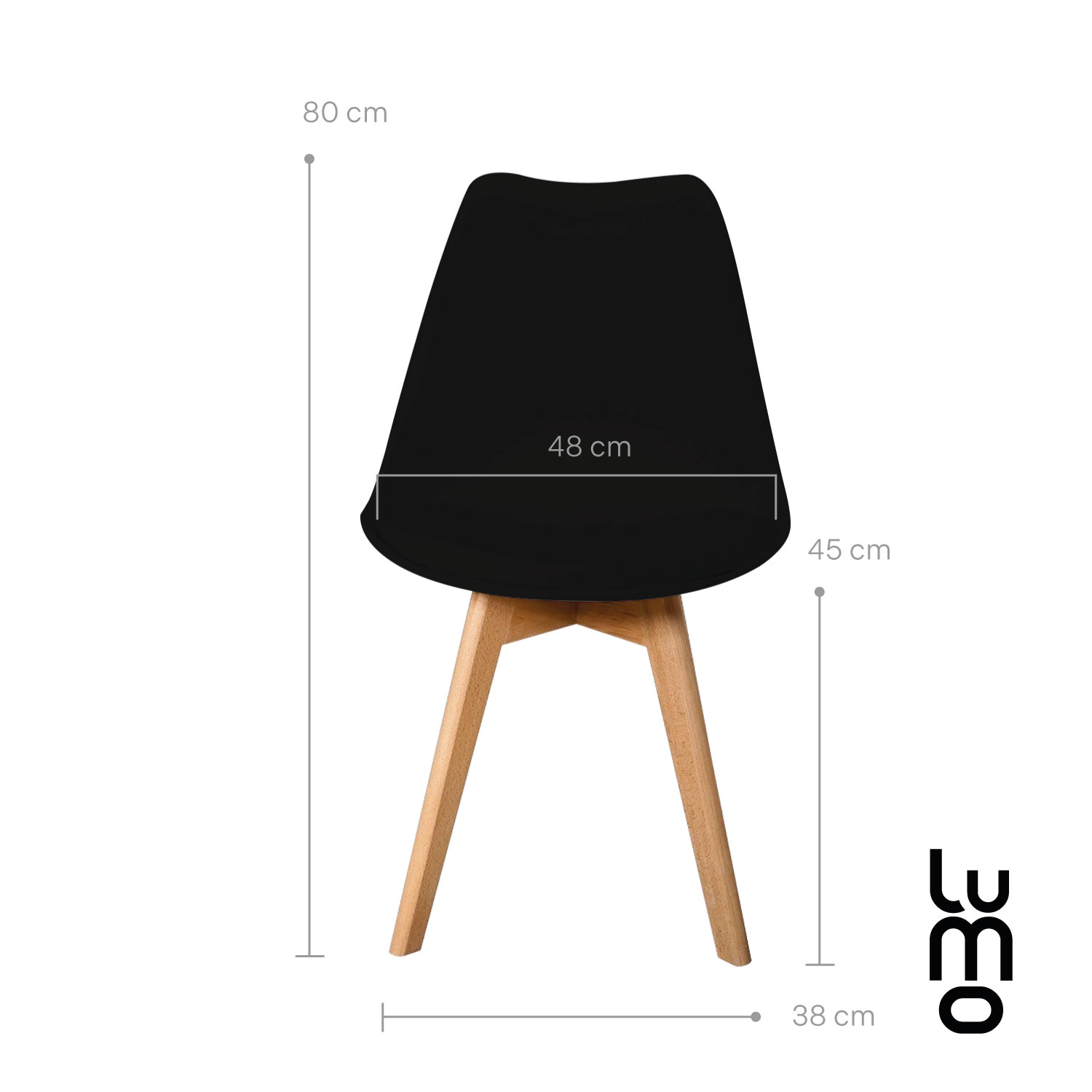 Set/Kit 2 Silla Tulip Eames Acojinada Minimalista Moderna