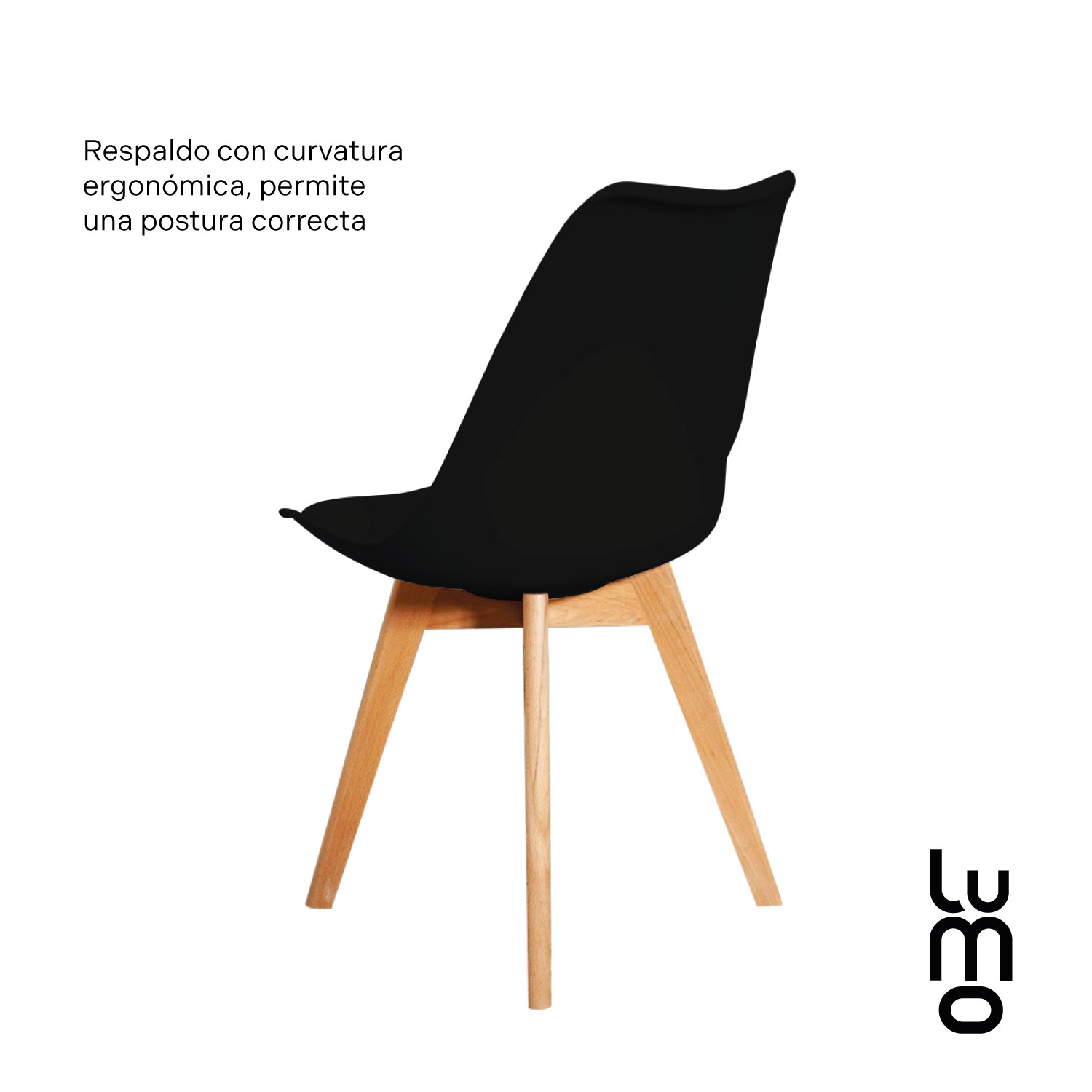 Set/Kit 2 Silla Tulip Eames Acojinada Minimalista Moderna