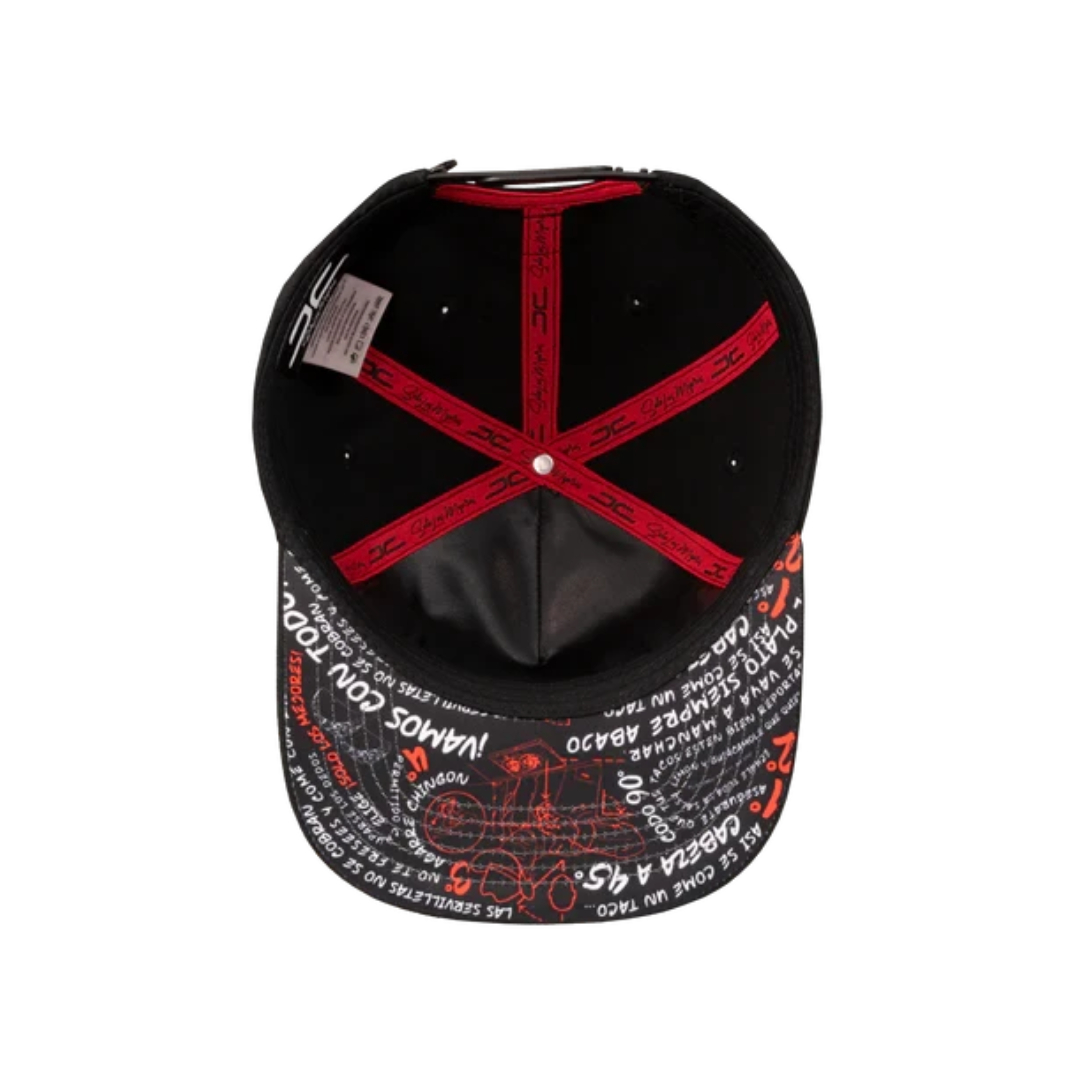 GORRA JC HATS JC TACOS BLACK 1655
