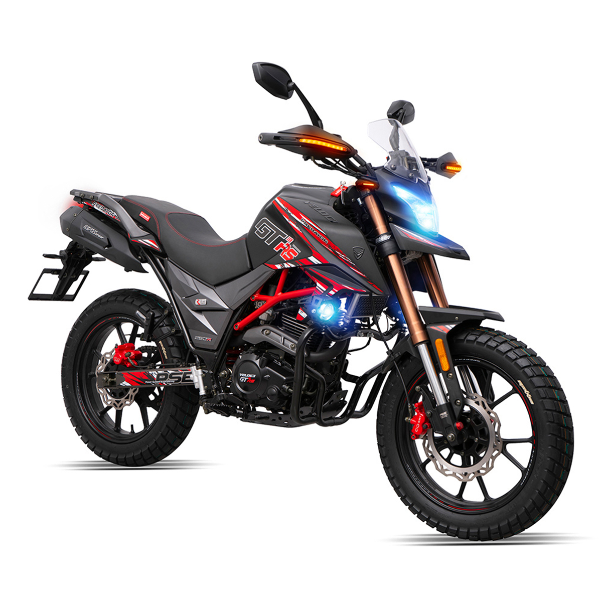 Moto Veloci Predator Gt3 Rs 250cc Rojo 2022.