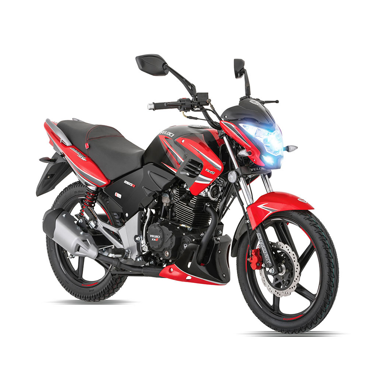 Moto Veloci Aggressor Zx2 250cc Rojo 2022.
