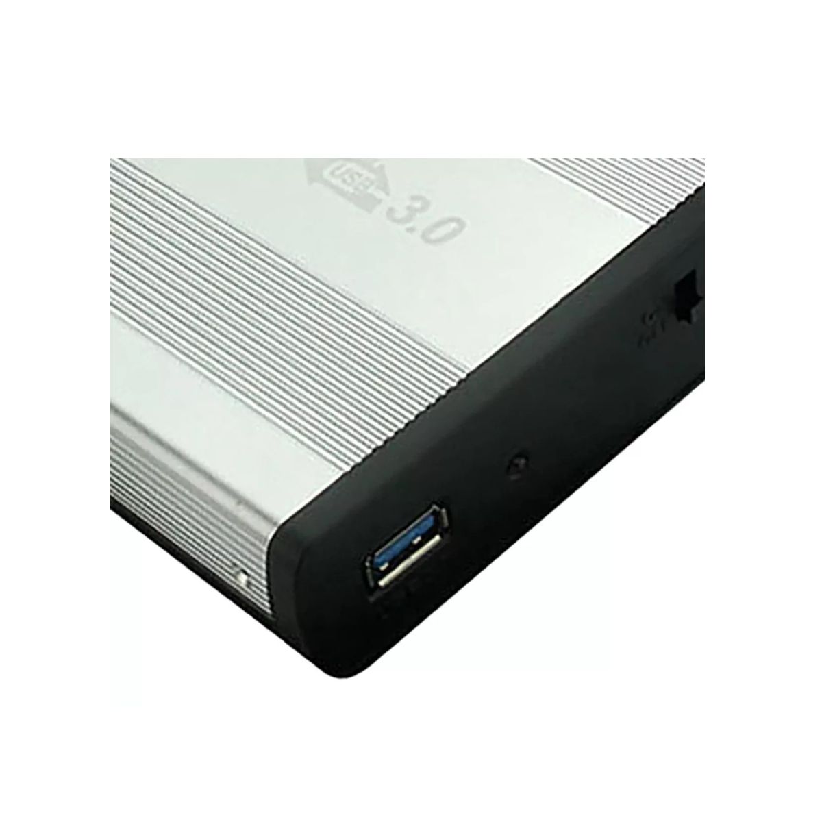 Gabinete Case Para Disco Duro 3.5 Sata A Usb 3.0 Hasta 4tb Plata.