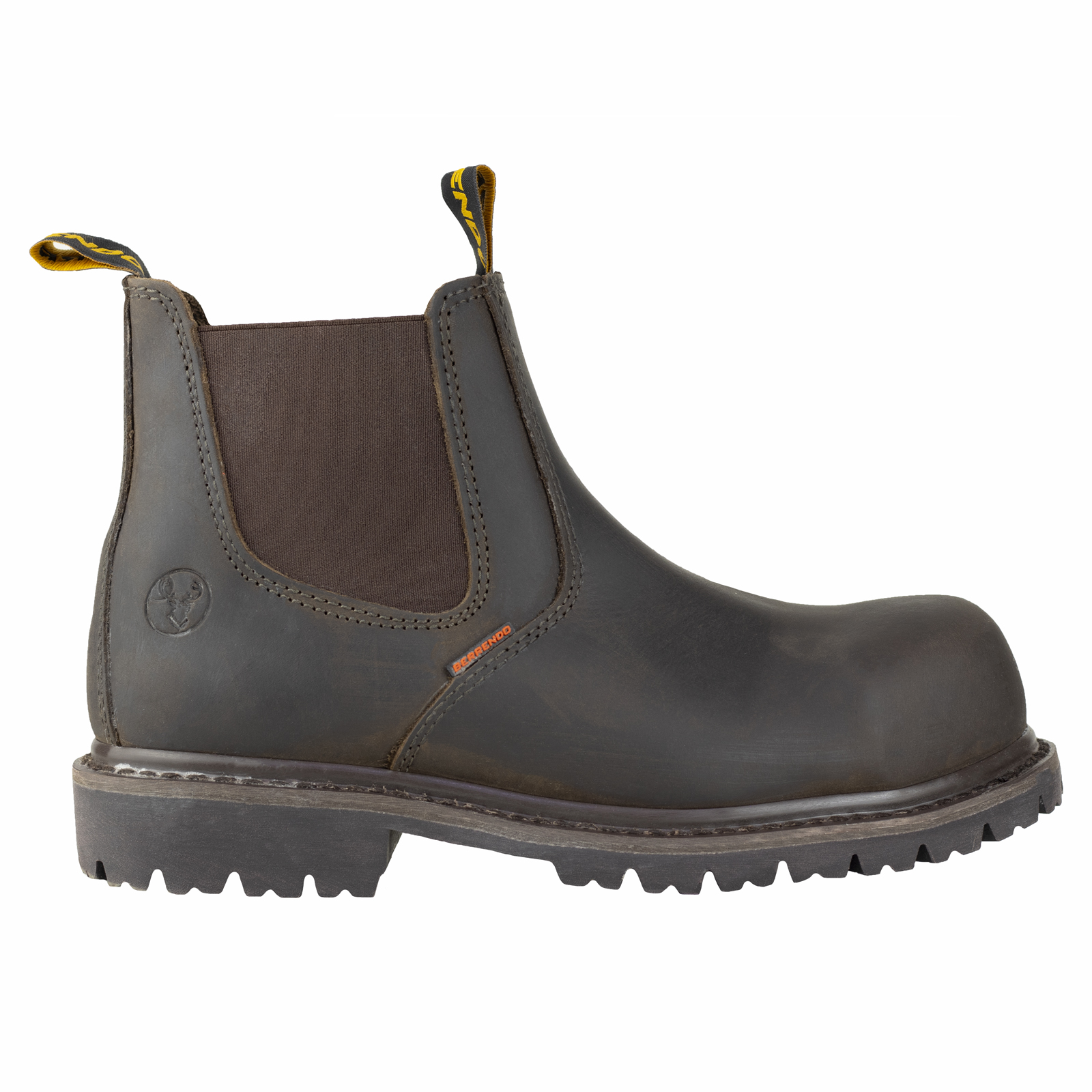 Botas hombre Industriales Berrendo 157 Café Dieléctricas casco poliamida.