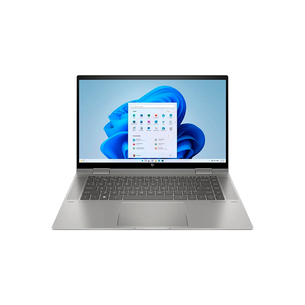 HP ENVY Convertible 15.6" Ryzen 5, 12GB ram, 256GB SSD, Windows 11, 15-ey1077wm, Plata.
