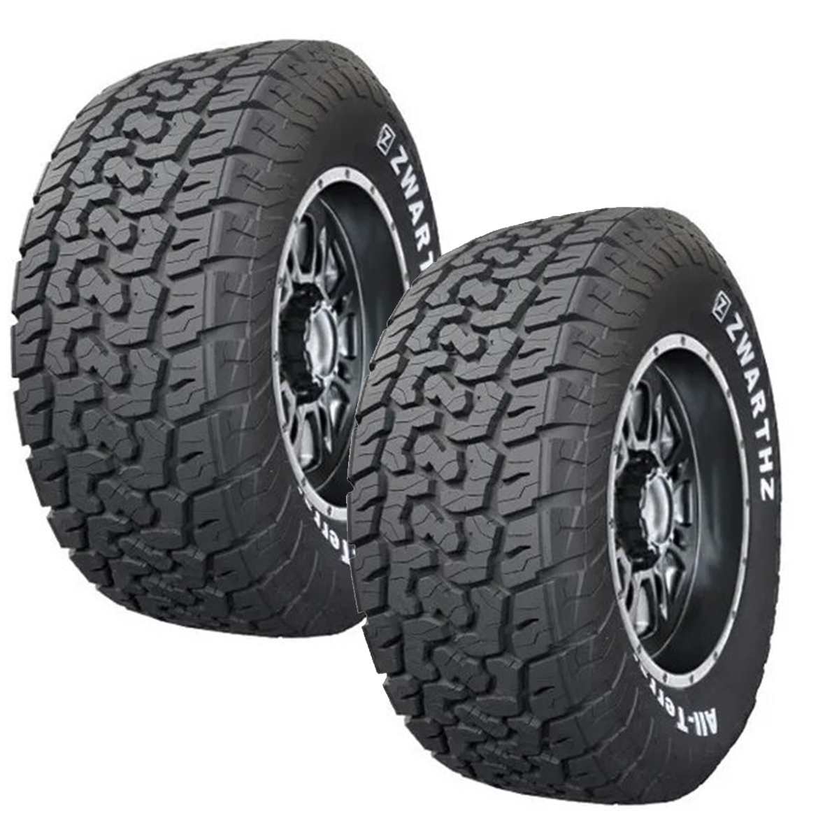 PAQUETE 2 LLANTAS 27X850R14 KOZ ZWARTHZ ALL TERRAIN A/T 6C LT 95Q.