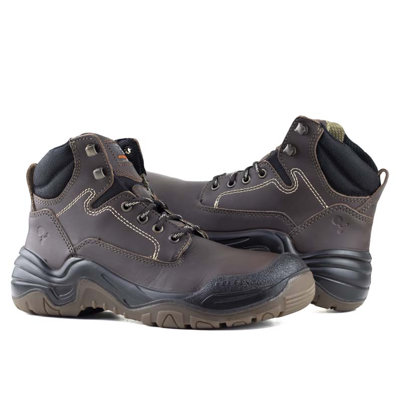 Botas Industriales Para Caballero Berrendo 3010 Olivo Dieléctrica PP+D