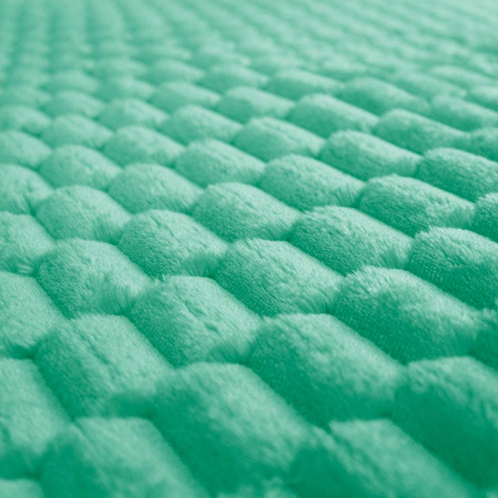 Frazada Embo King Size 250x240 cm Menta, ligera, suave, térmica y lavable