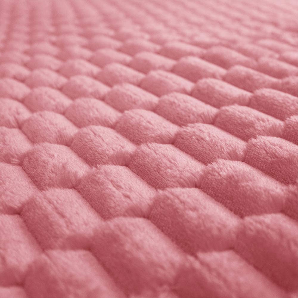 Frazada Embo King Size Rosa 250x240 cm, ligera, suave, térmica y lavable