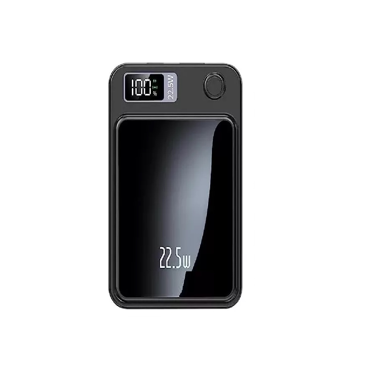 Power Bank Inalámbrico Magnético 10000mah 5.0a 22.5w Usb-c Qi Negro.