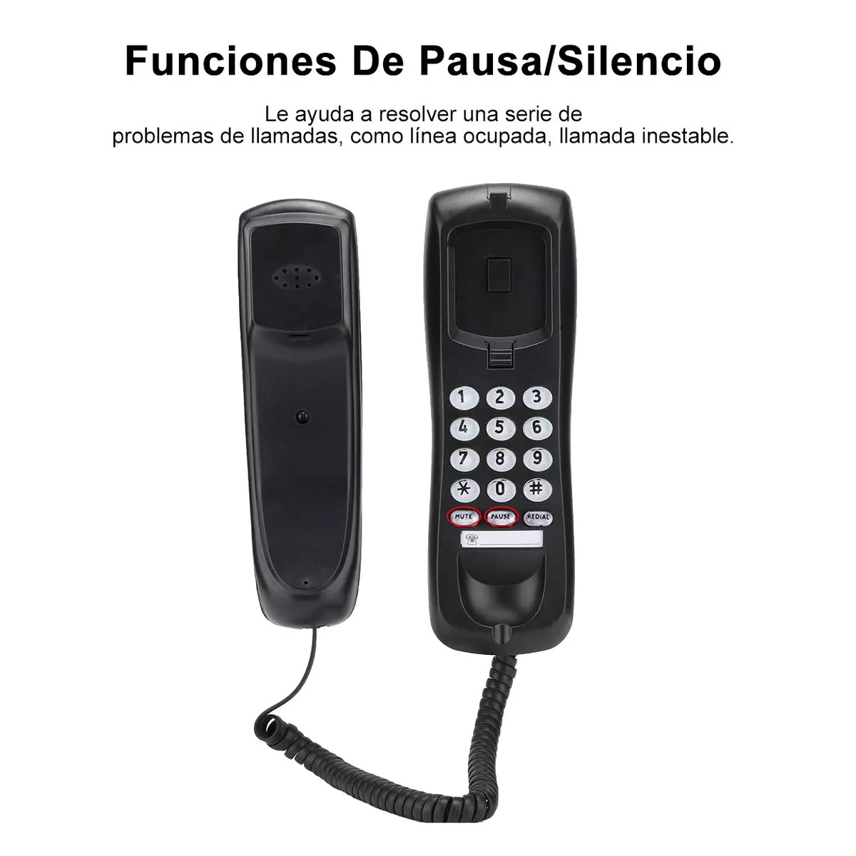 Telefonos Fijos Alambrico Casa Oficina Hotel Dual Fsk/dtmf.