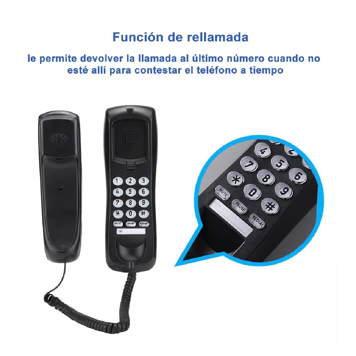 Telefonos Fijos Alambrico Casa Oficina Hotel Dual Fsk/dtmf.