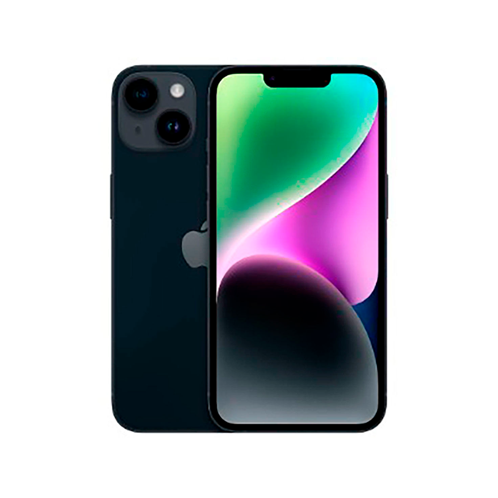 Apple iPhone 14 512GB Negro Reacondicionado.