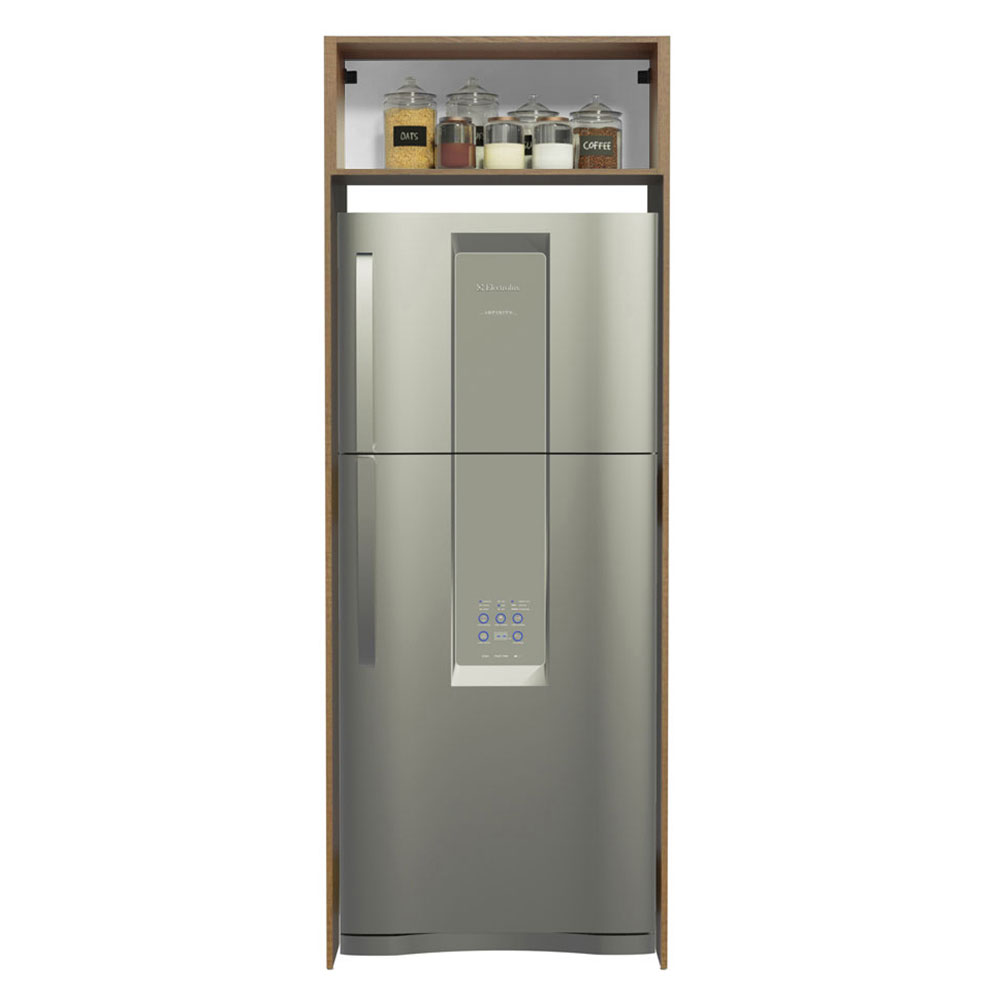 Mueble de Cocina Puerta-Refrigerador Madesa Glamy 1 Puerta Basculante.