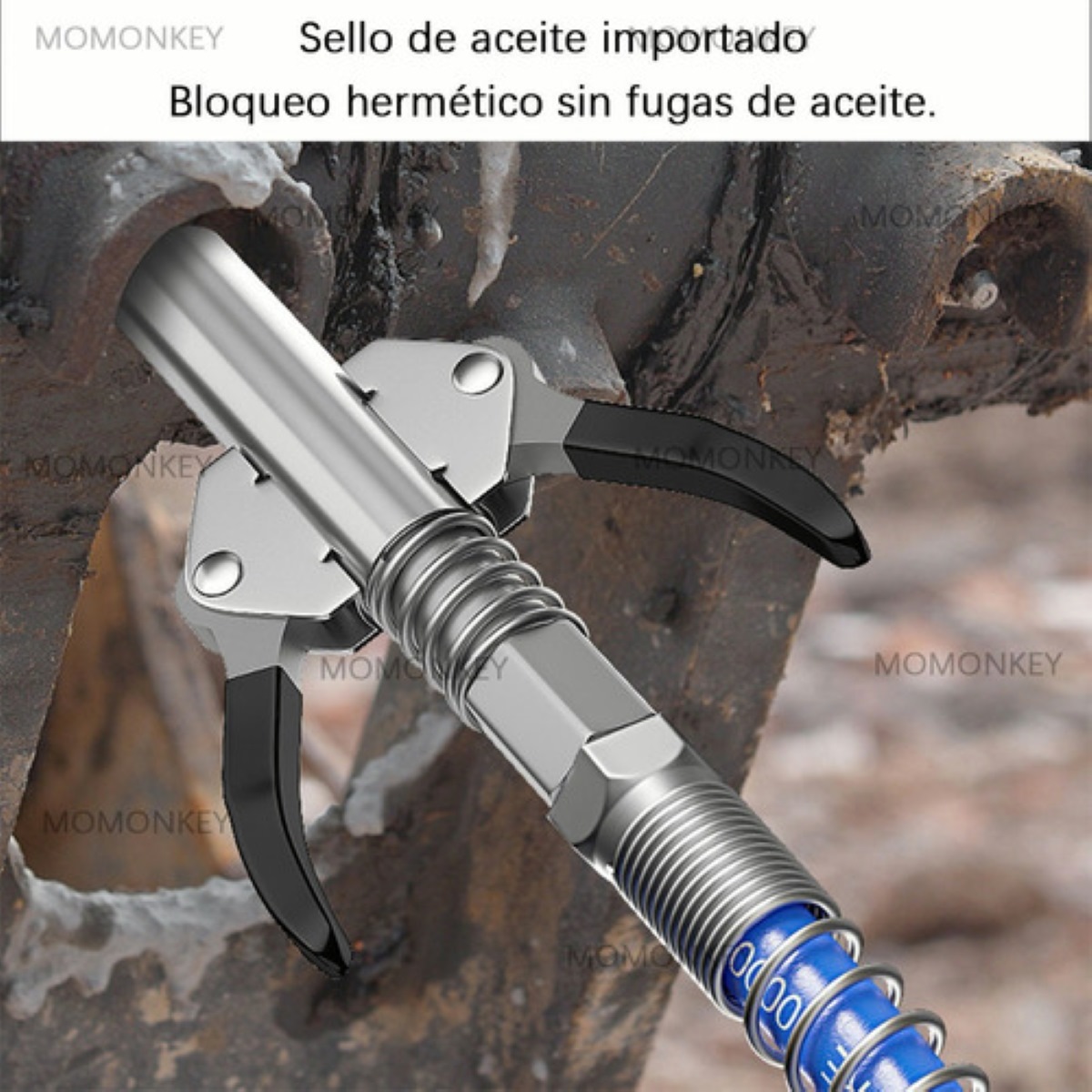 Boquilla Para Pistola De Engrase De 1/8 Npt, 10000 Psi