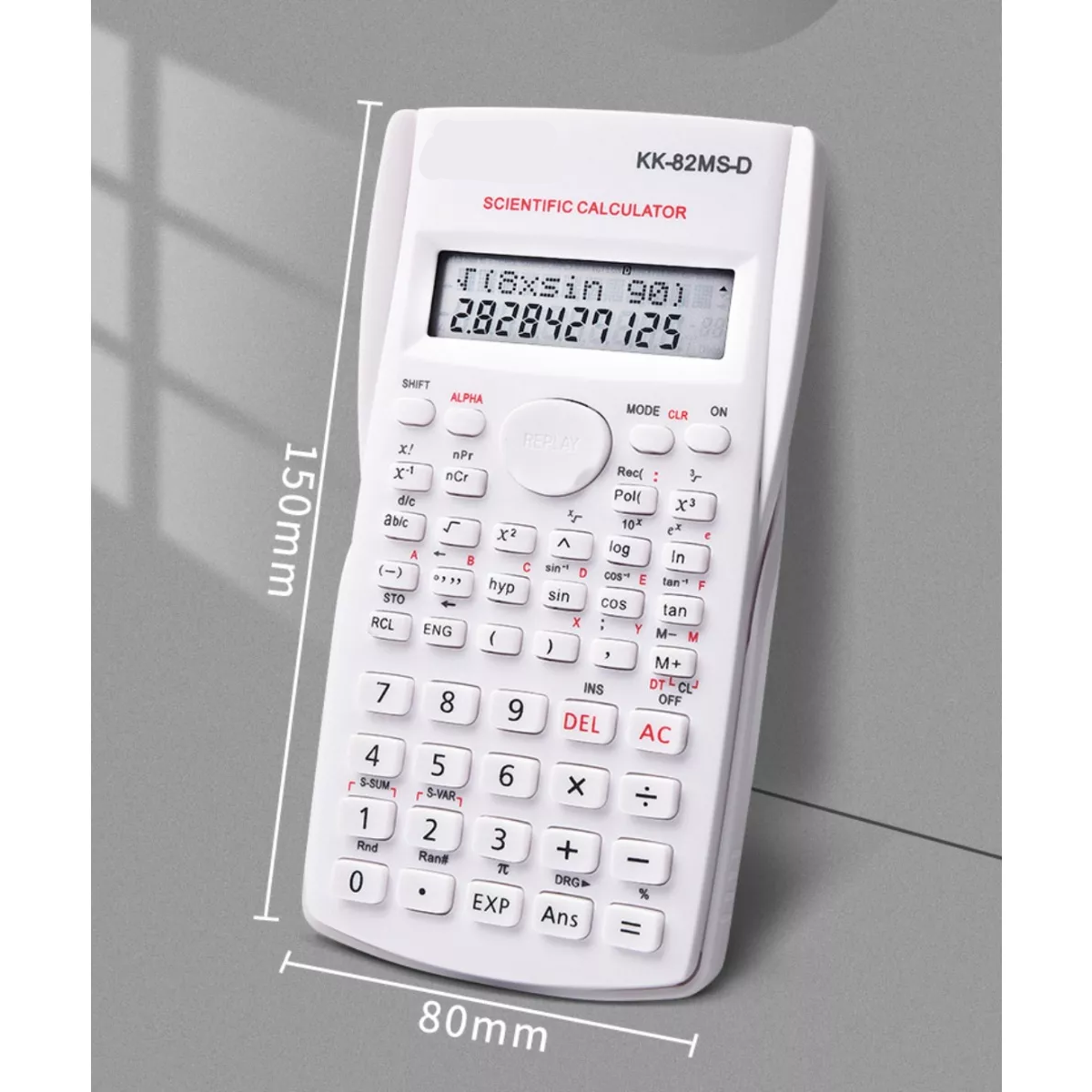 Calculadora Científica C/tablet Inteligente Y 240 Funciones Blanco.