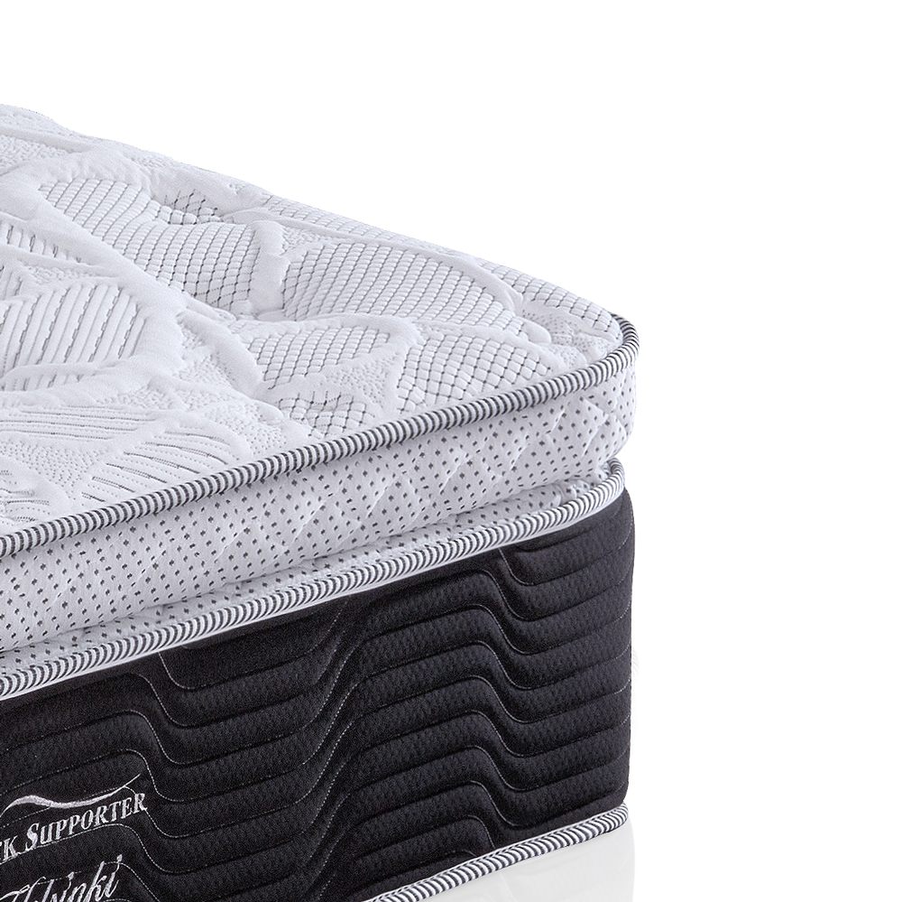 Juego De Box Y Colchon Helsinki Spring Air - Queen Size.