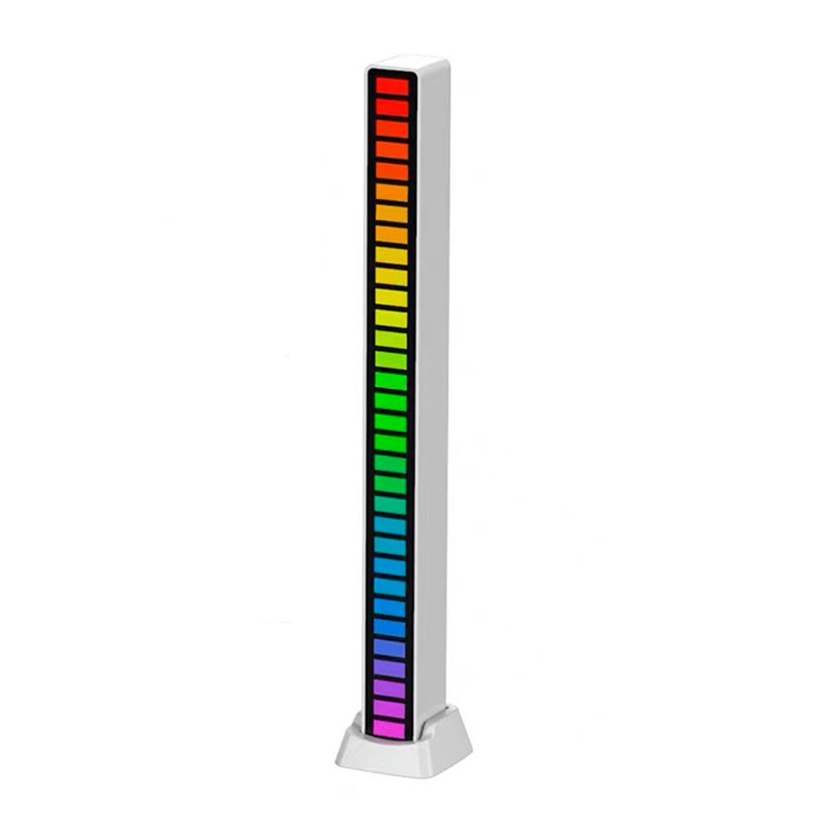 Barra De Luz Led Rgb Audioritmica Recargable De Escritorio.