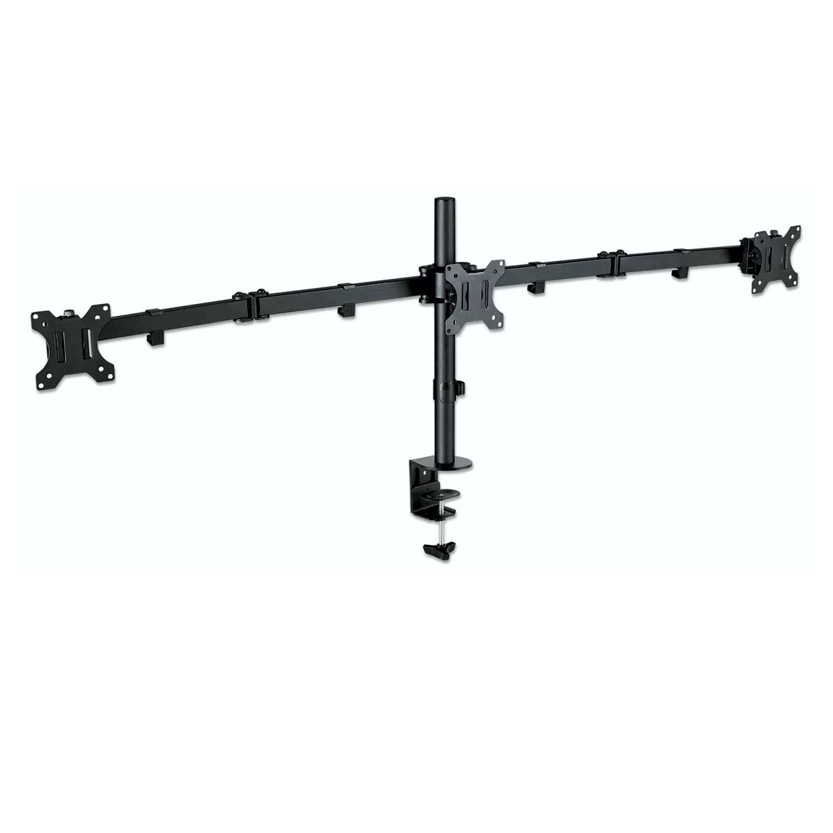 Soporte Articulado Para 3 Monitores De 14 A 32 Pulgadas Negro.