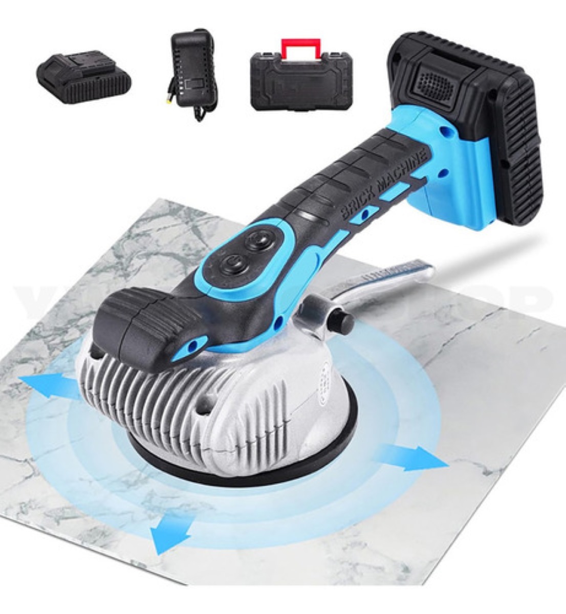 Vibrador De Azulejo Portátil 1 Baterías 10000mah 18000r/min.