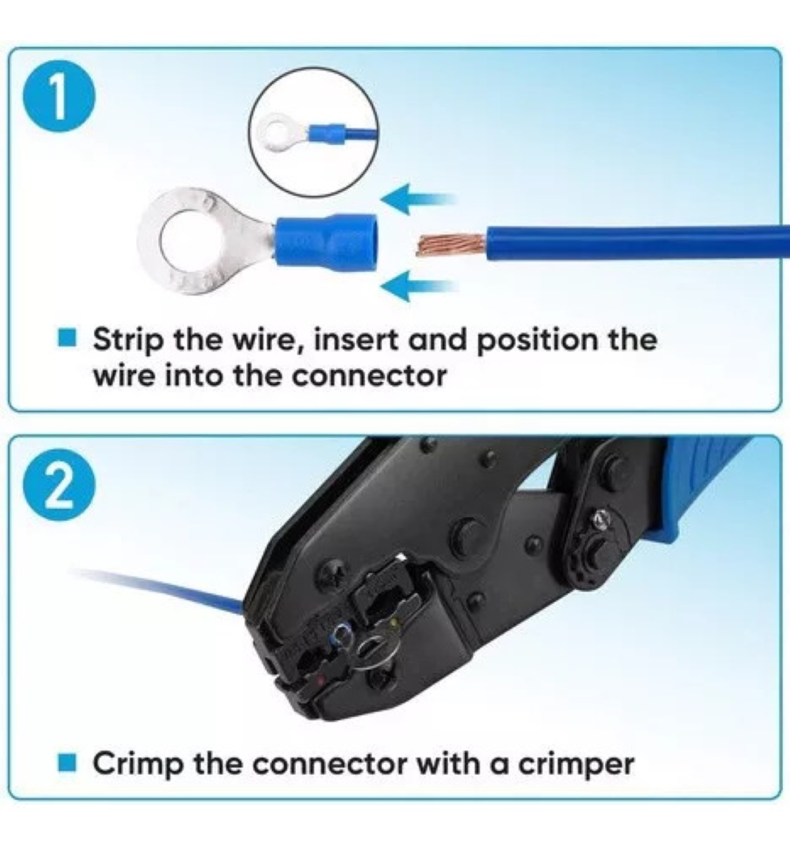 840 Terminales Aisladas Conductores Conector Cable Electrico