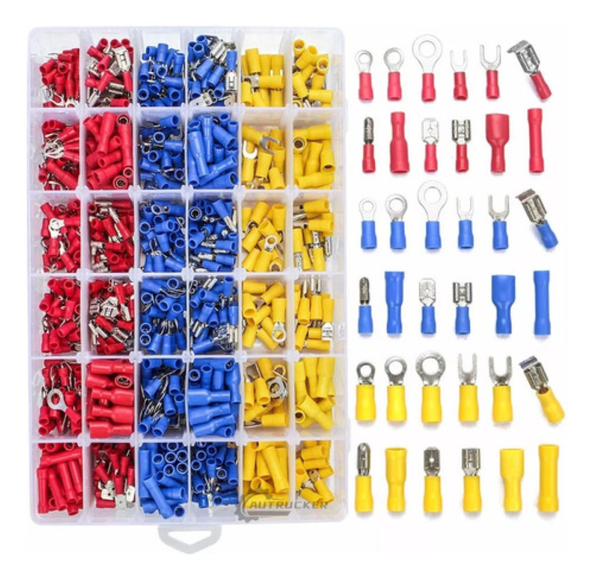 840 Terminales Aisladas Conductores Conector Cable Electrico