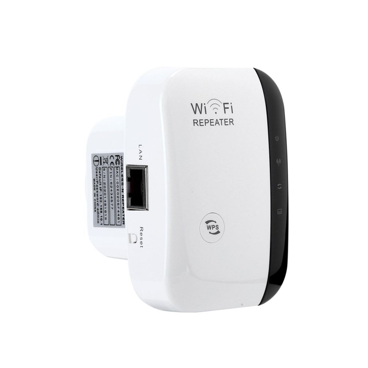 Repetidor Wifi Inalambrico 300 Mbps Amplia La Señal de Internet Blanco.
