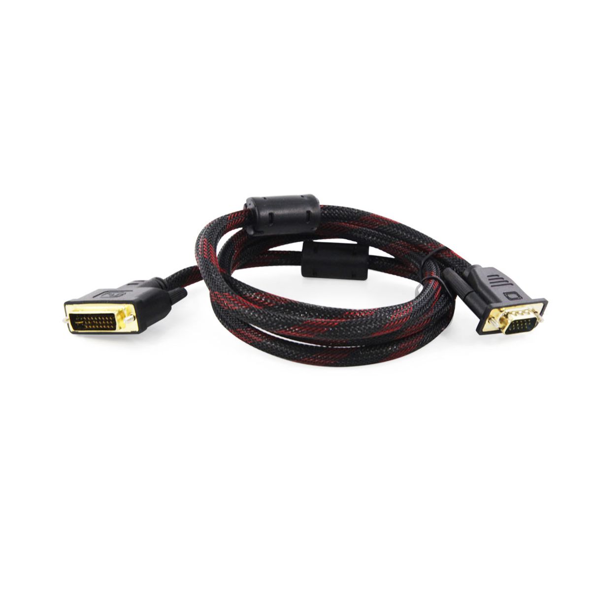 Cable Conector Adaptador DVI A VGA Full HD 1080P.