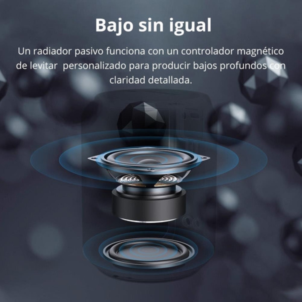 Bocina Tronsmart T6 Mini Ipx6 24 Horas Ligera Bajos Profundo Color Black