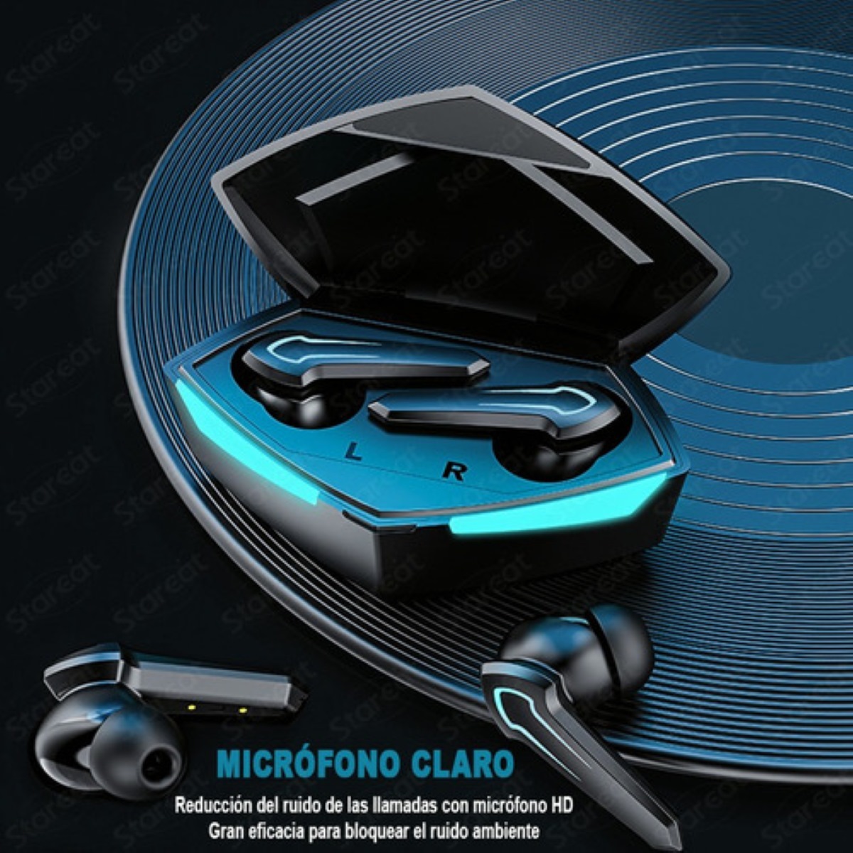 Auriculares Inalámbricos Bluetooth P30 In-ear Game Audífonos negro