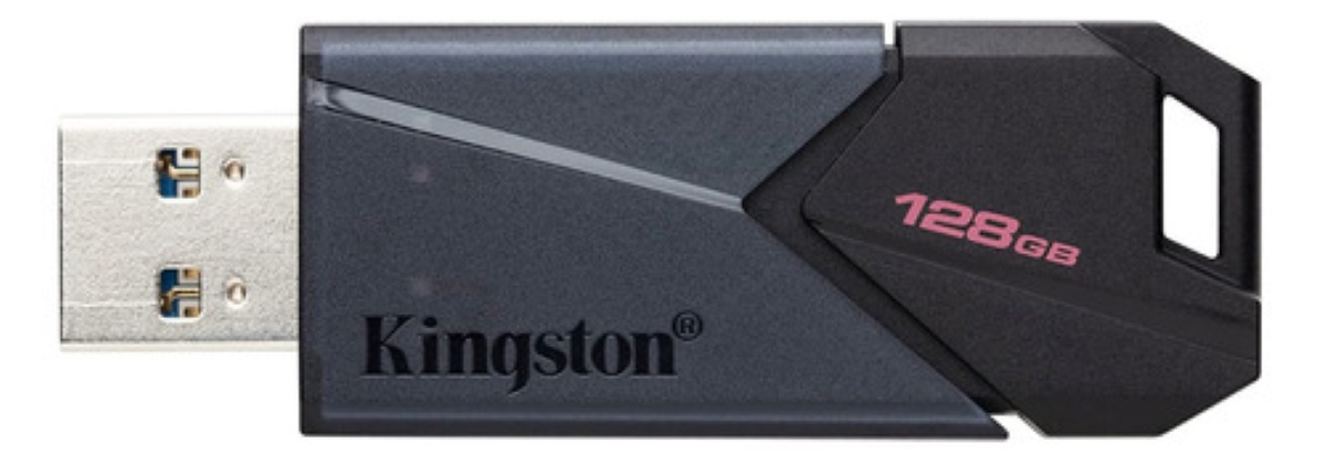 Memoria Flash Usb 128 Gb 3.2 Exodia Onix Negra